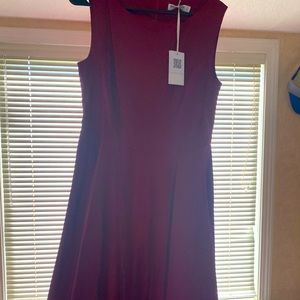 Red retro style dress NWT